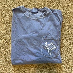 Makai long sleeve tshirt with front pocket